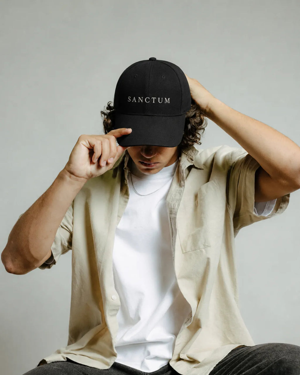 Text Logo Hat