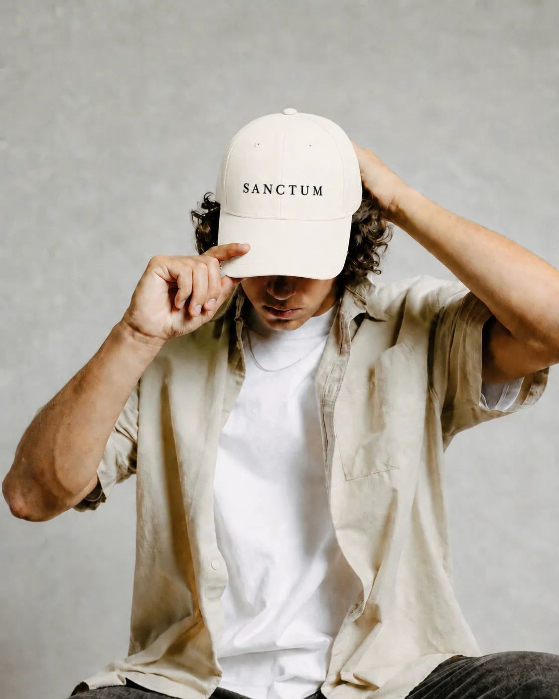 Text Logo Hat