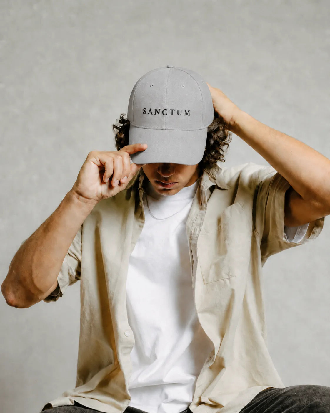 Text Logo Hat