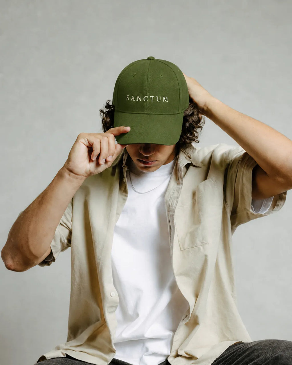 Text Logo Hat