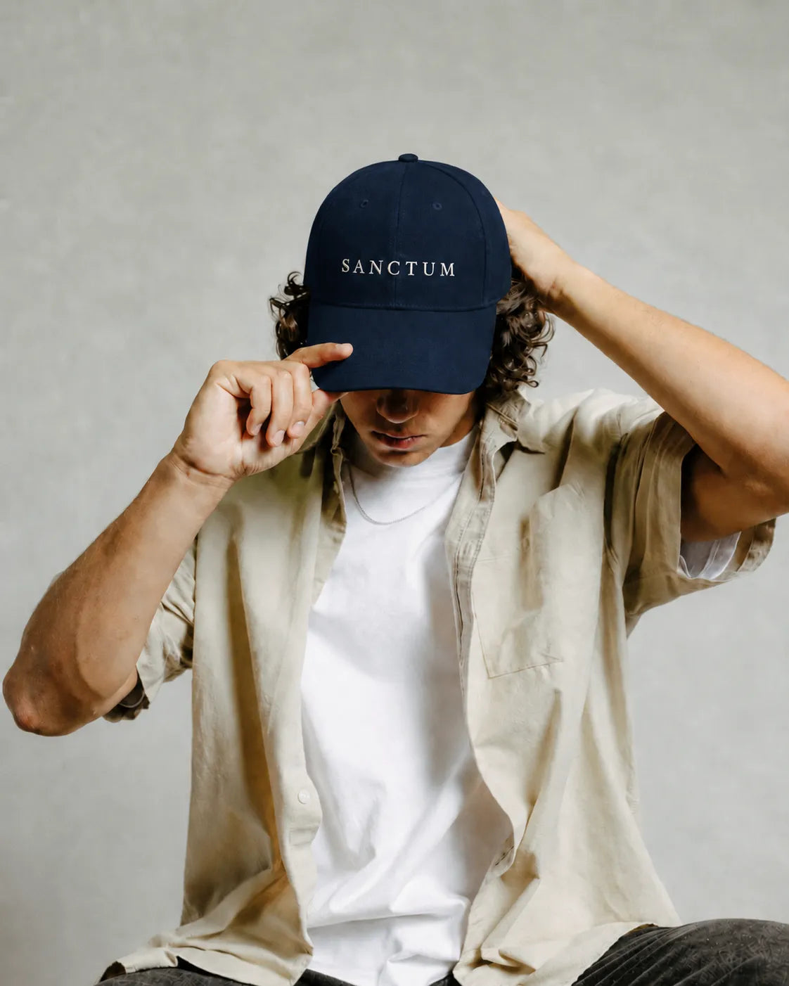 Text Logo Hat