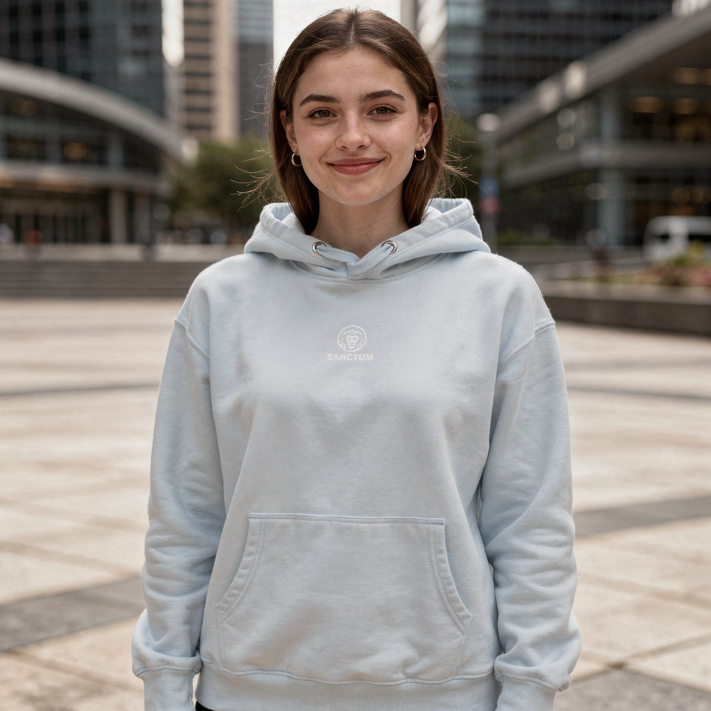 Proverbs 3:6 Blue Hoodie