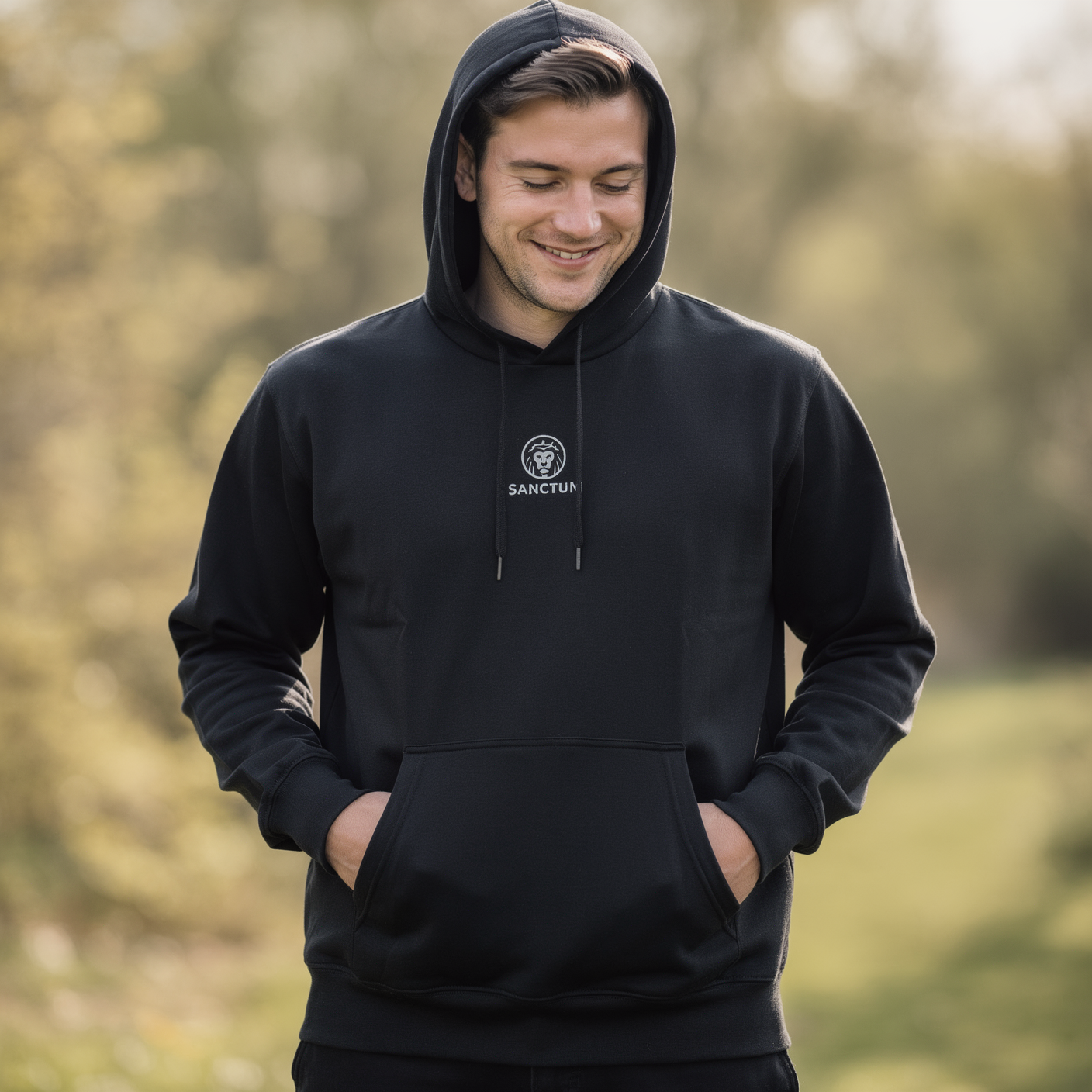 Proverbs 3:6 Black Hoodie